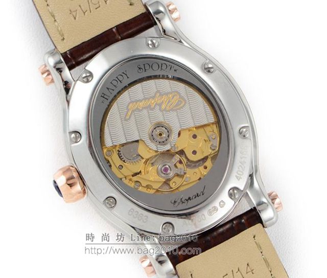 Chopard手錶 蕭邦快樂鑽系列橢圓型機械6T28新款 蕭邦時尚男士腕表 蕭邦全自動機械男表  hds1688